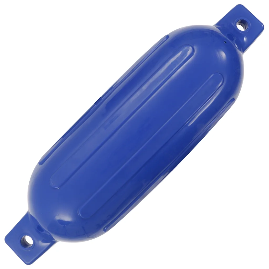 Paraurti per Gommone 4 pz Blu Ø 16x58 cm in PVC 92378
