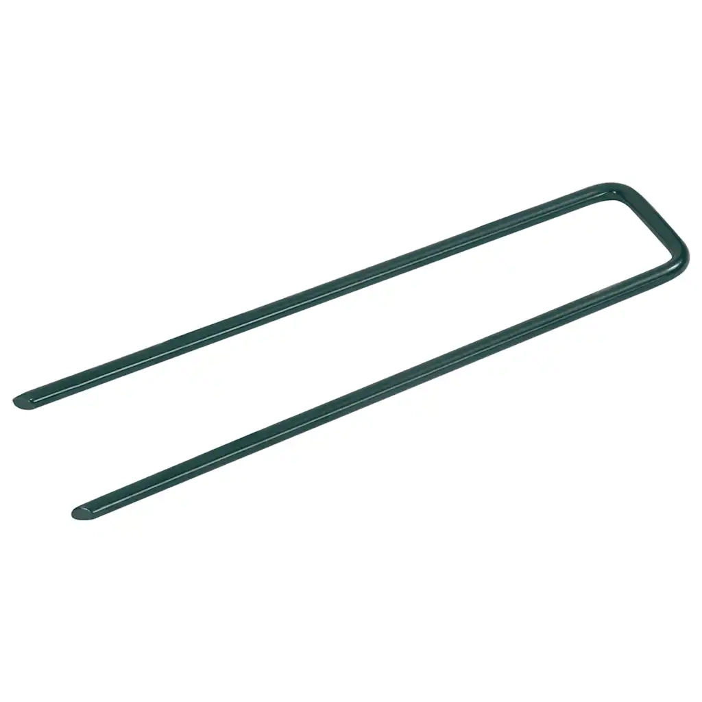 Chiodi a U per Erba Artificiale 20 pz in Ferro 315795