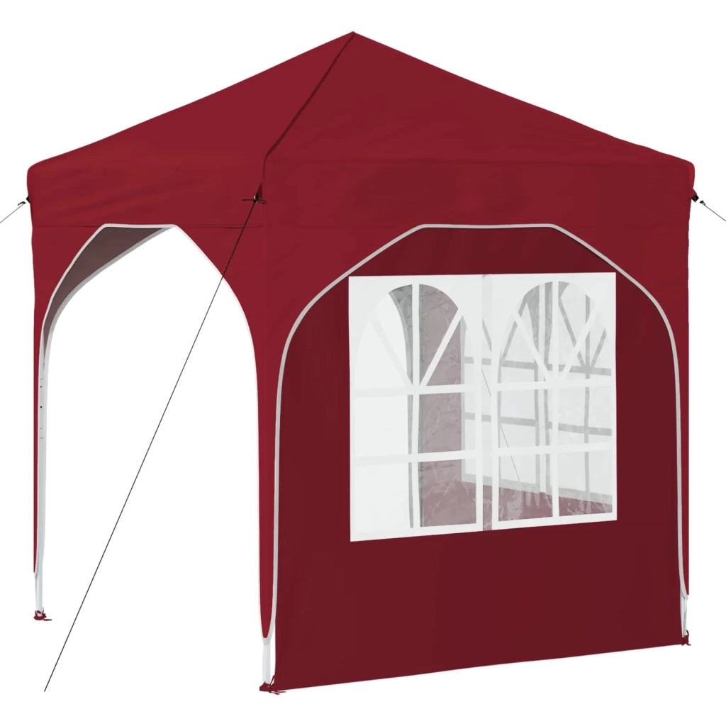 Tenda per feste a pop-up-Gazebo 192 x 192 x 245 cm Borgogna 297689