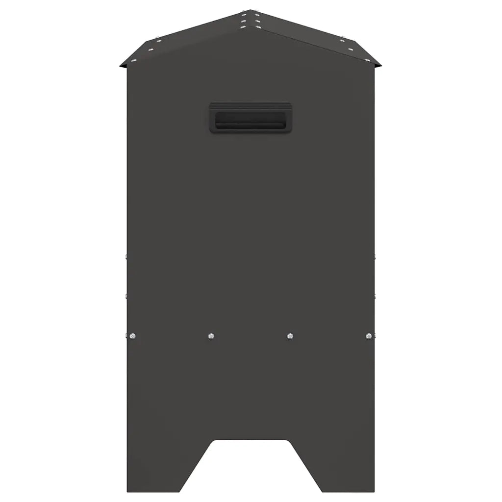 Abbeveratoio per bestiame Nero 79 x 35 x 62 cm