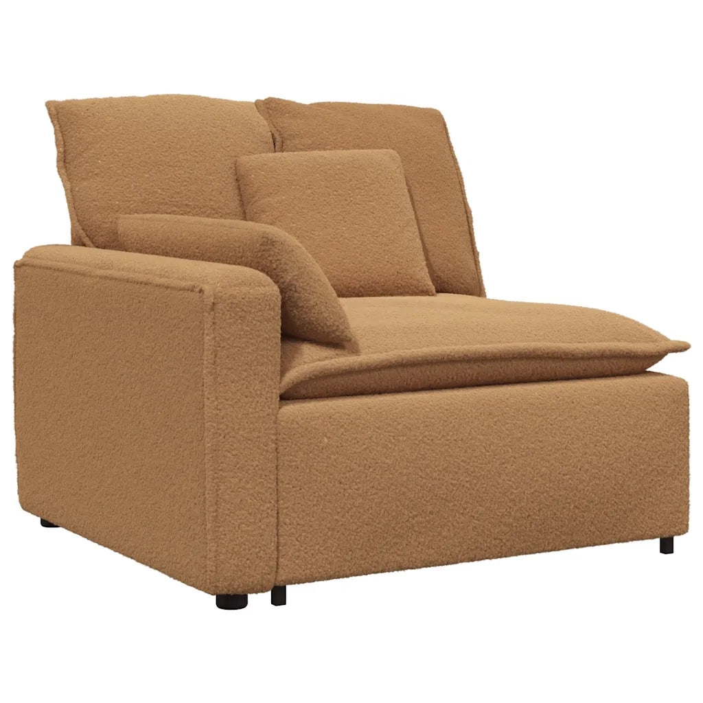 vidaXL Divano Modulare con Cuscini Beige