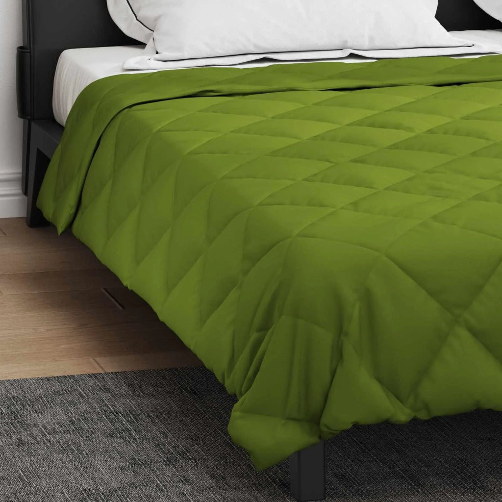 Piumone | Duvet Estivo Verde 220 x 200 cm Microfibra