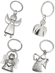 Angelo di Protezione con Cuore - 4 Pezzi - 5,2cm x 3,4cm
