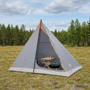 Tenda da backpacking Grigio e arancione 2 persone 42018564
