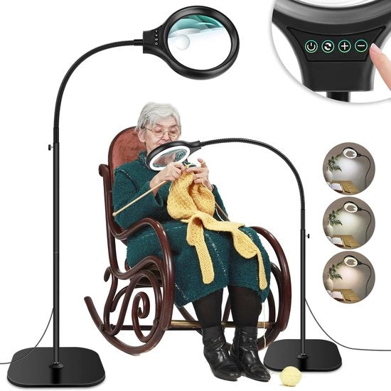 Lampada di viso con illuminazione a LED