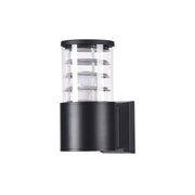 Maytoni Lampada da parete moderna Bronx 1 luce E27 IP54 nero alluminio