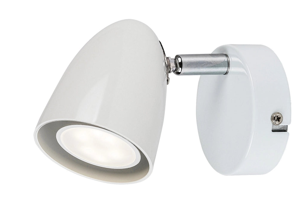 Applique Perico Rabalux bianca orientabile GU10 5W max