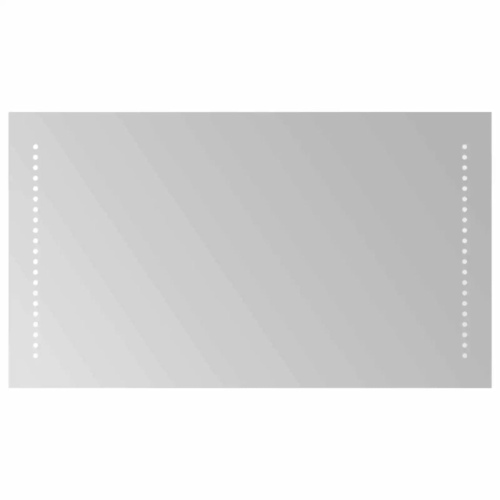 Specchio da bagno LED Trasparente 70 x 40 cm vetro temperato 42045776