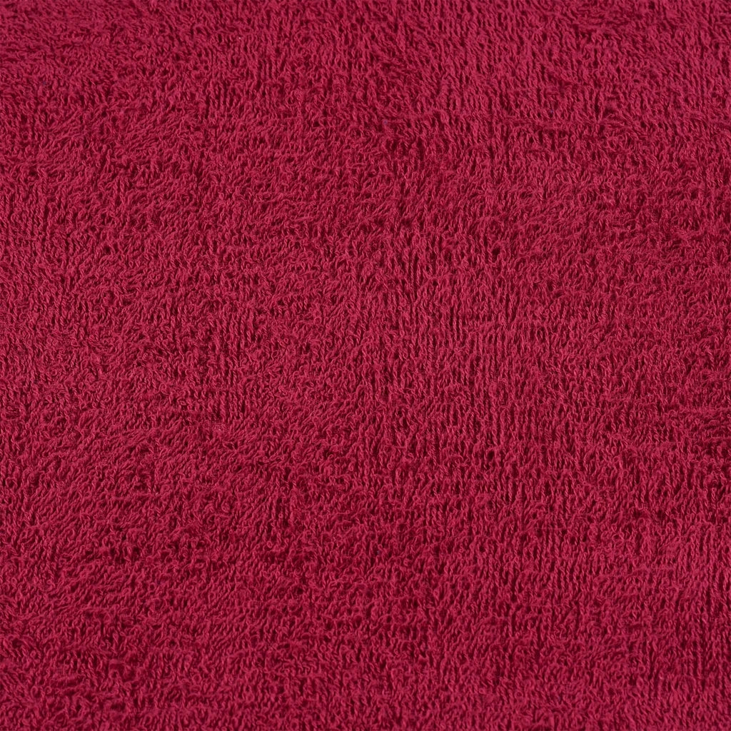 Asciugamani FROGN 10 pz Bordeaux 100x200 cm 360 g/m² 136748
