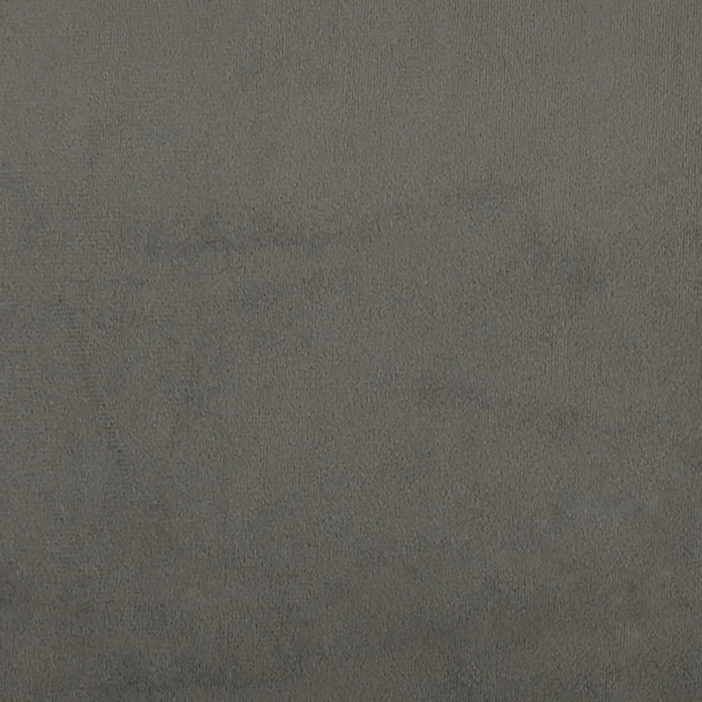 Testiera | Testata ad Orecchio GrigioScuro 183x23x118/128cm in Velluto