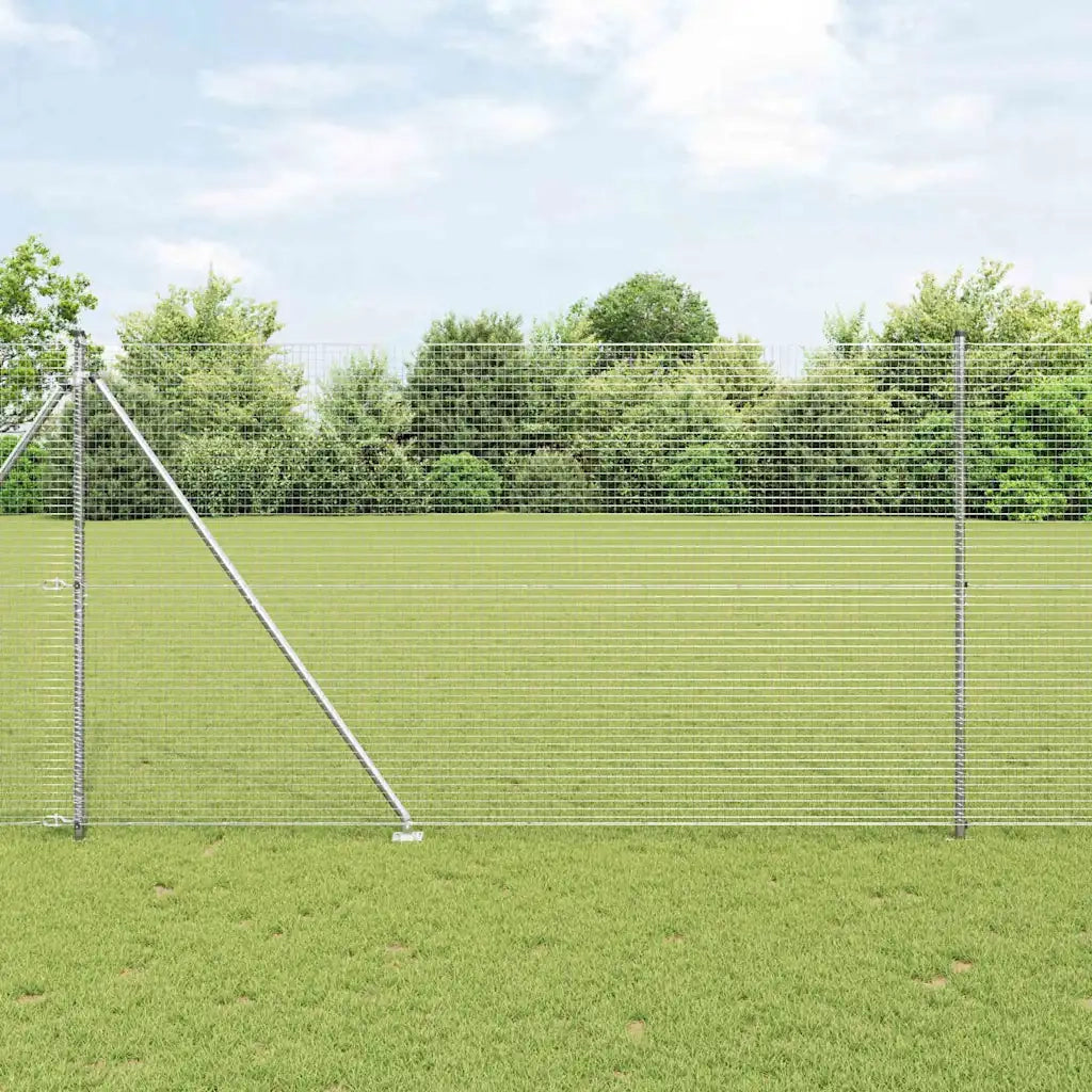 Palo della recinzione Argento 50 x 1,5 m (25 x 25 mm mesh)
