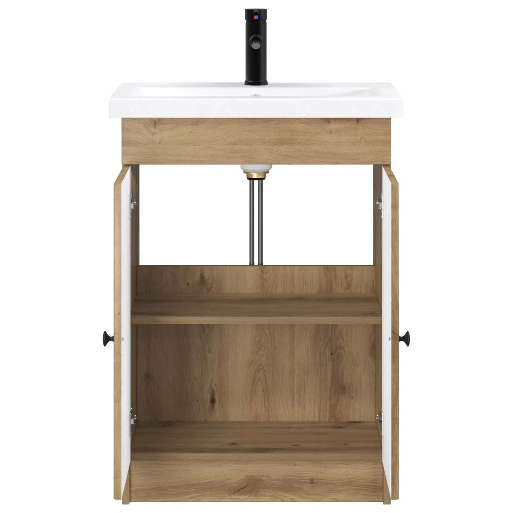 Set di mobili per il bagno Rovere Artigianale 3404203