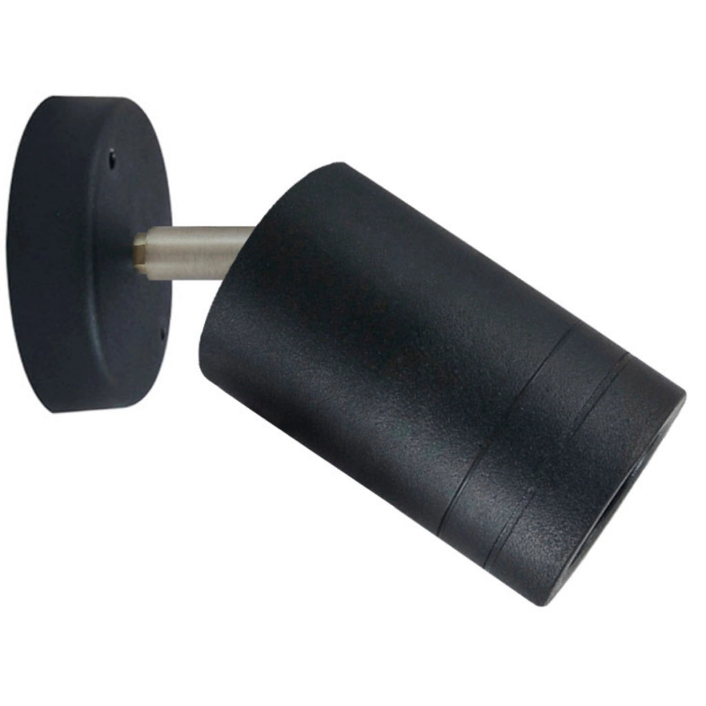 Applique esterna Polux OLIMP nera GU10 orientabile IP44
