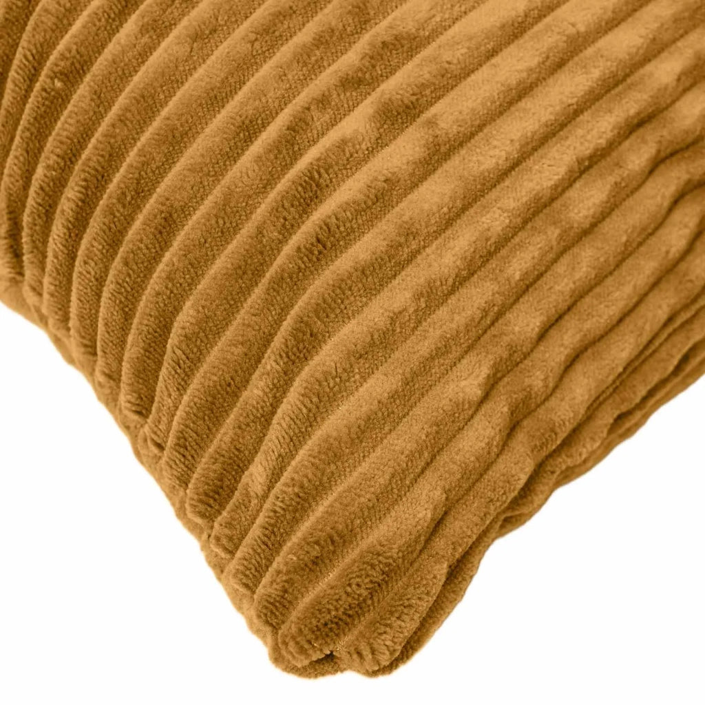 Federa 6 pcs HEERLEN Giallo 70 x 70 cm corduroy 913272