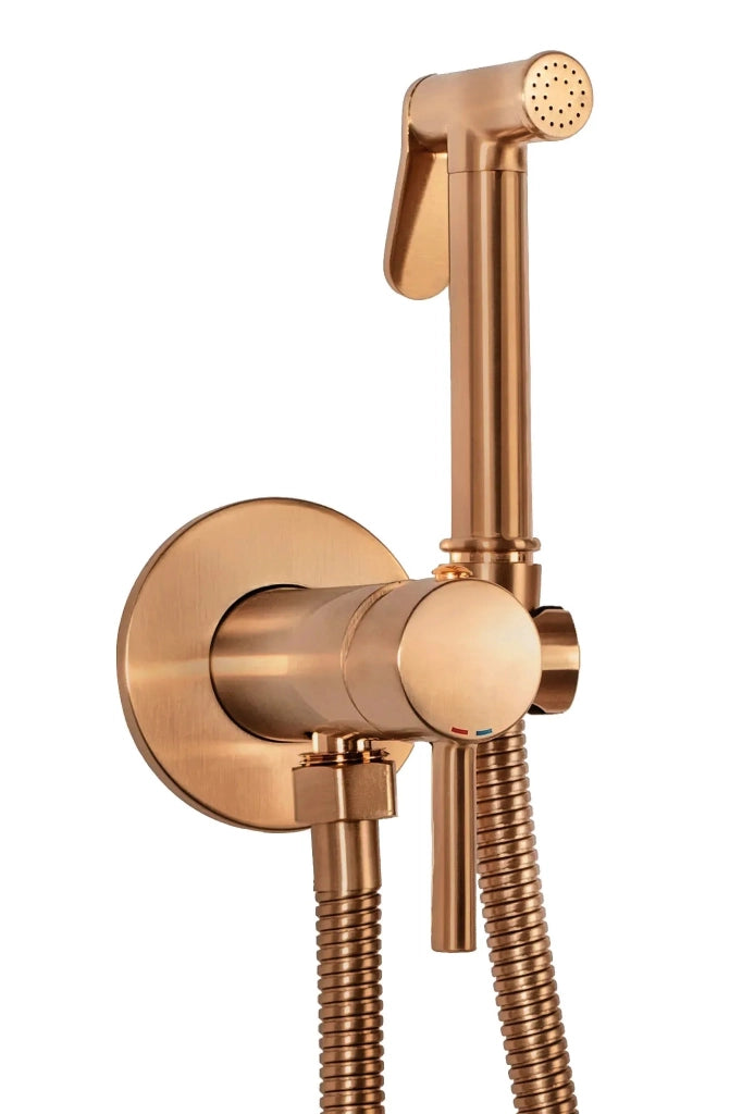 Rubinetto Bidet Rea Lungo Loop Copper Brush
