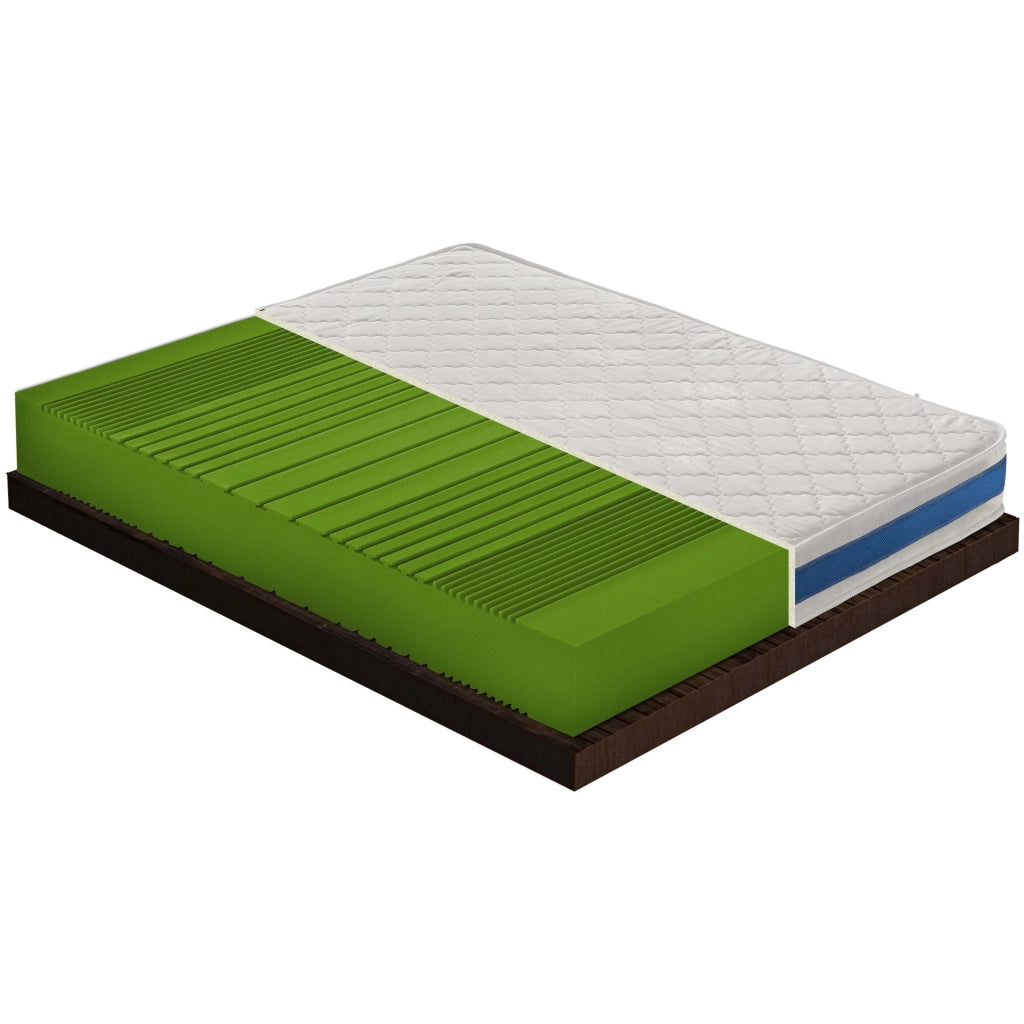 Materasso Matrimoniale 160x190 in Waterfoam - Ortopedico - reversibile - 11 zone di comfort  H3