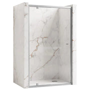 Porta Doccia Rea Primo Swing 80 Chrome