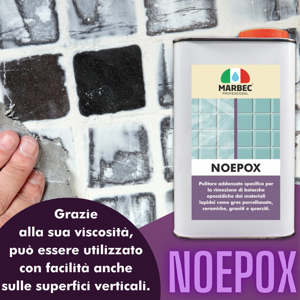 Come rimuovere boiacche epossidiche NOEPOX   1LT