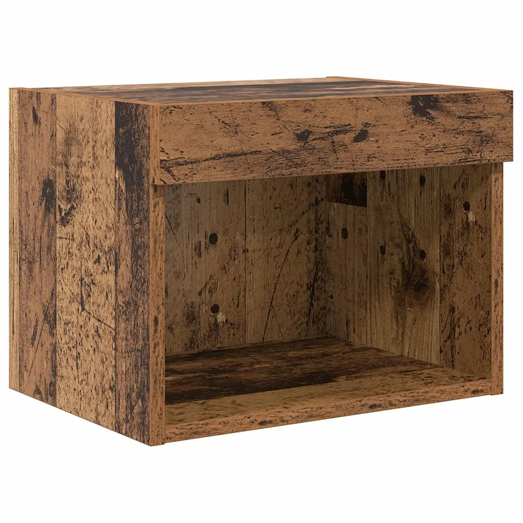 Unit¨¤ per TV a Muro 5 pz | Armadietto TV | Mobile Porta TV Rovere Nero Legno multistrato