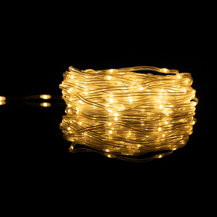 Luci natalizie esterne 300 LED 30m 3000K USB BT Ecolight