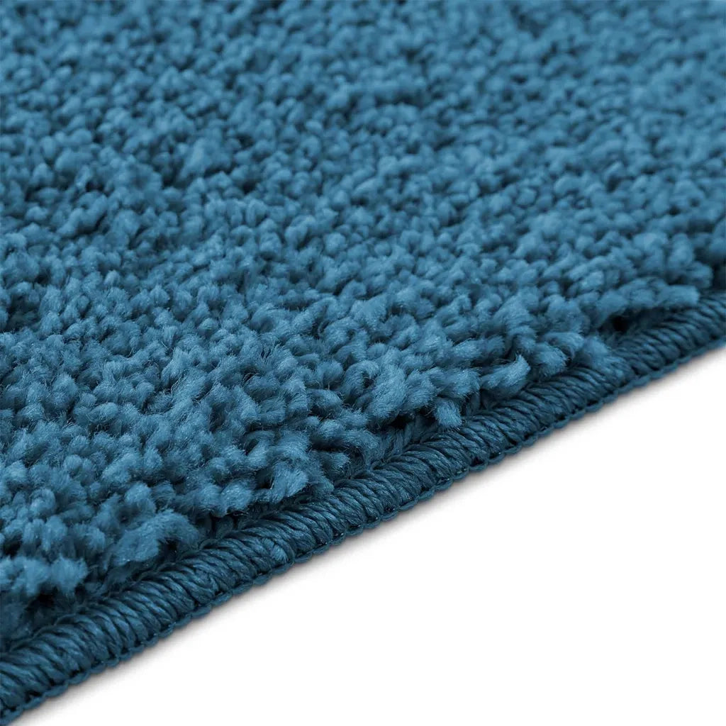 Tappetino da bagno antiscivolo Blu 50 x 80 cm PP 4019833