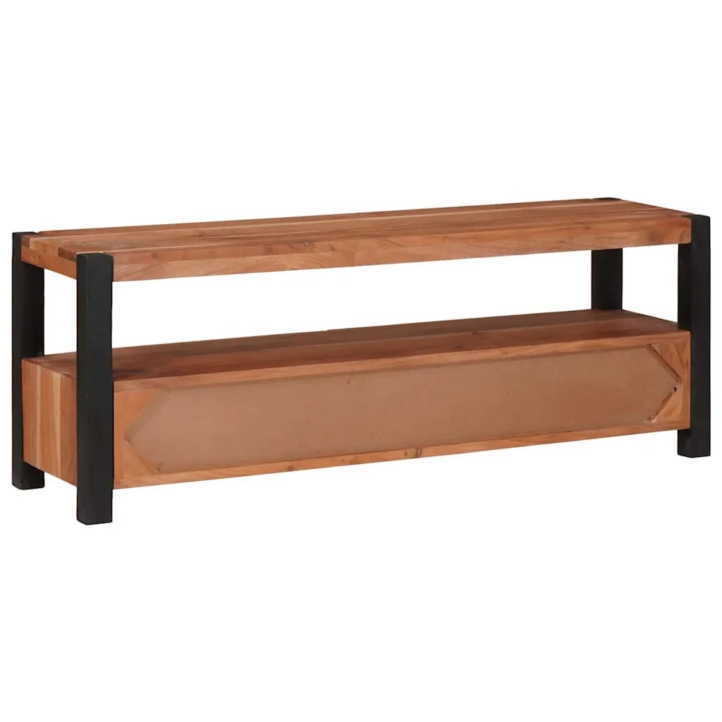 Mobile TV Marrone 110 x 30 x 40 cm legno massello di acacia 4104010