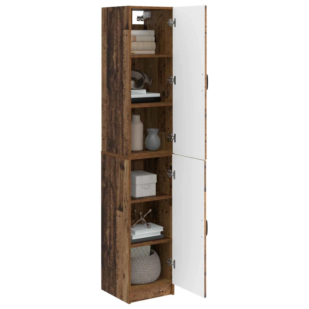 Set di armadi 2 pcs Legno antico Legno ingegnerizzato 3416959