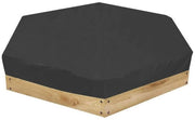 Borsa impermeabile per vasca da bagno - Copertura a sei angoli - Stoffa impermeabile - Protezione UV - Copertura per vasca da bagno - 140 x 120 x 20 cm - Copertura per vasca da bagno impermeabile