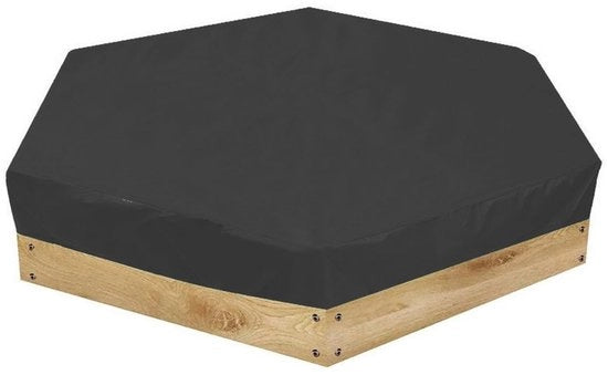 Borsa impermeabile per vasca da bagno - Copertura a sei angoli - Stoffa impermeabile - Protezione UV - Copertura per vasca da bagno - 140 x 120 x 20 cm - Copertura per vasca da bagno impermeabile