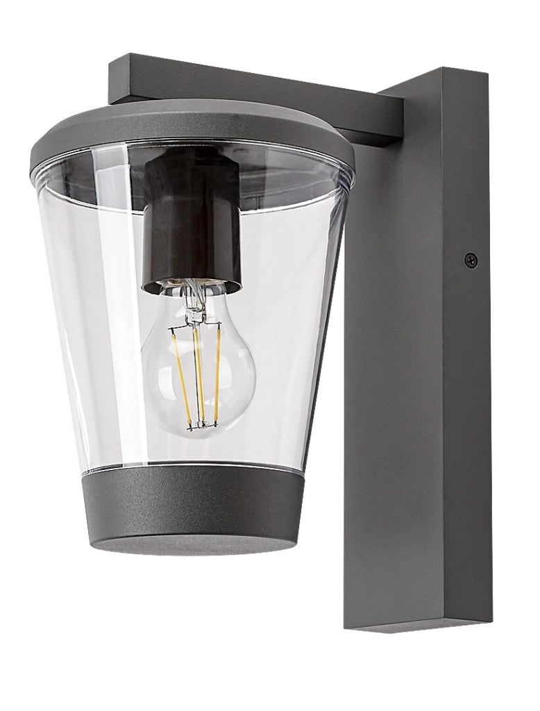 Applique esterna Savano E27 IP44 antracite Rabalux