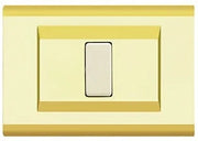 Placca Click 1F Oro FEB 2581/OR