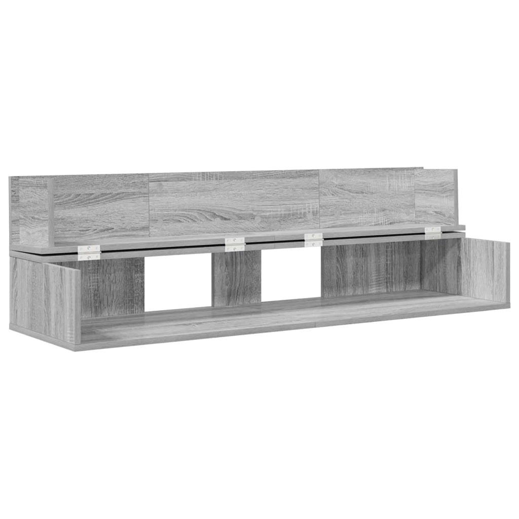 Scrivania studio Sonoma grigio 152 x 40 x 19,5 cm 8006673