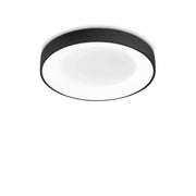 Plafoniera Contemporanea Planet Metallo Nero Led Integrato 22W 3000K Ip20