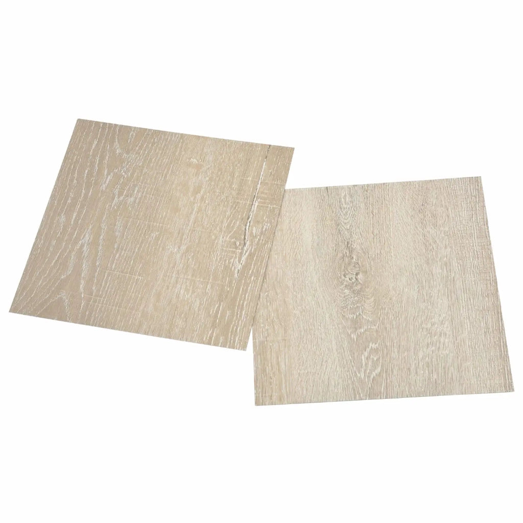 Plance per Pavimentazione Autoadesiva 30,5 x 30,5 cm 20 pcs PVC