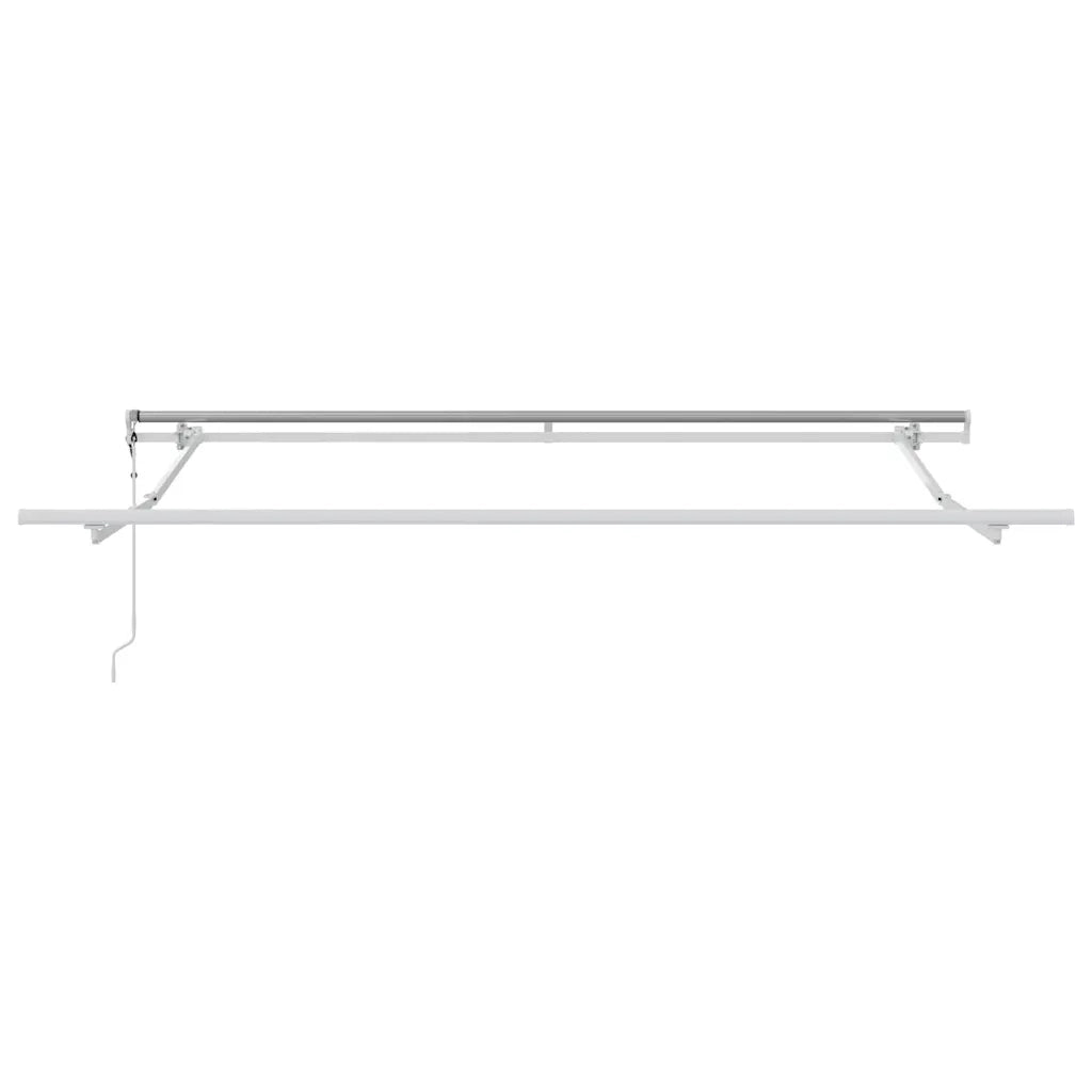 Struttura della tenda Bianco 350 x 250 cm Alluminio