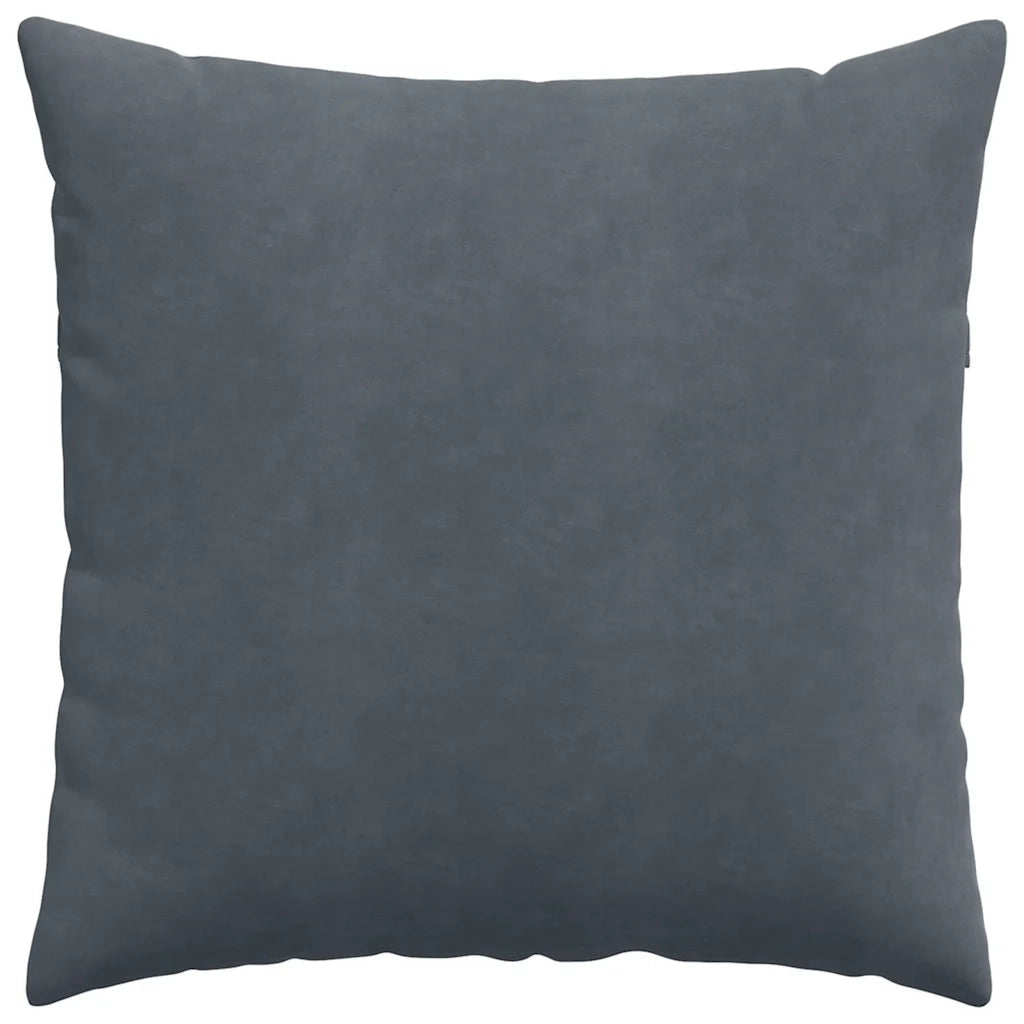 Cuscini da Divano 2 pz-Set di 2 Cuscini per Sofa Grigio scuro 80 x 80 cm 895487