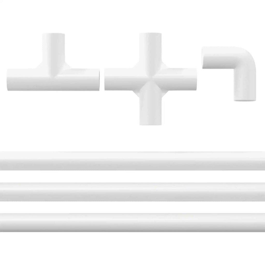 Tubo PVC 29 pcs Bianco PP e PE