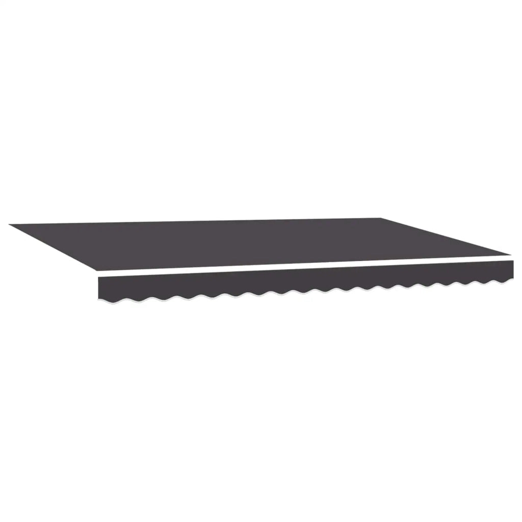 Tenda Retrattile Antracite 400 x 200 cm Poliestere e Alluminio 3329803