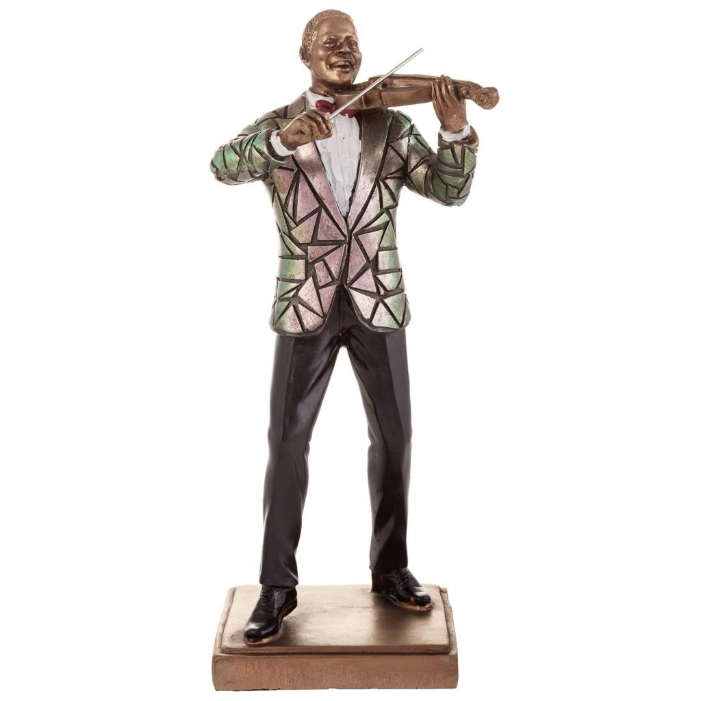 Figura violinista 14x12,5x33h