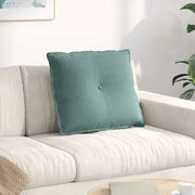 Cuscino per Schiena Verde Mare 60 x 50 cm Tessuto in Cords 42014685