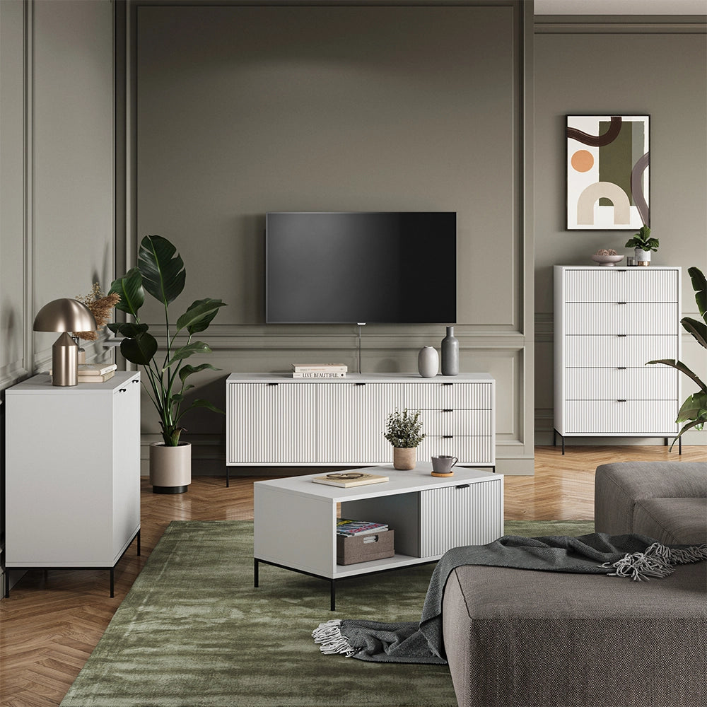 Vicco Libreria Bianco 36 x 120 cm 3 soggetti