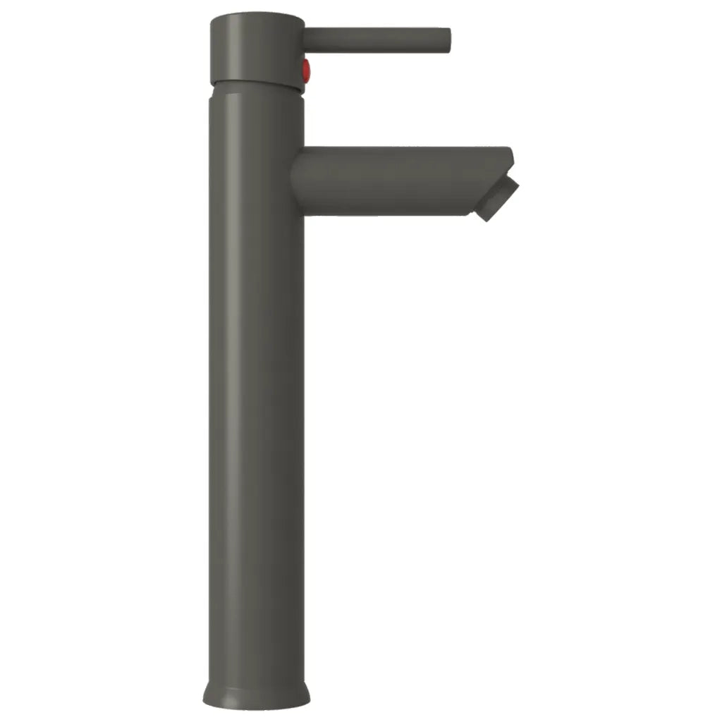 Rubinetto Miscelatore da Bagno Grigio 12x30 cm cod mxl 51590
