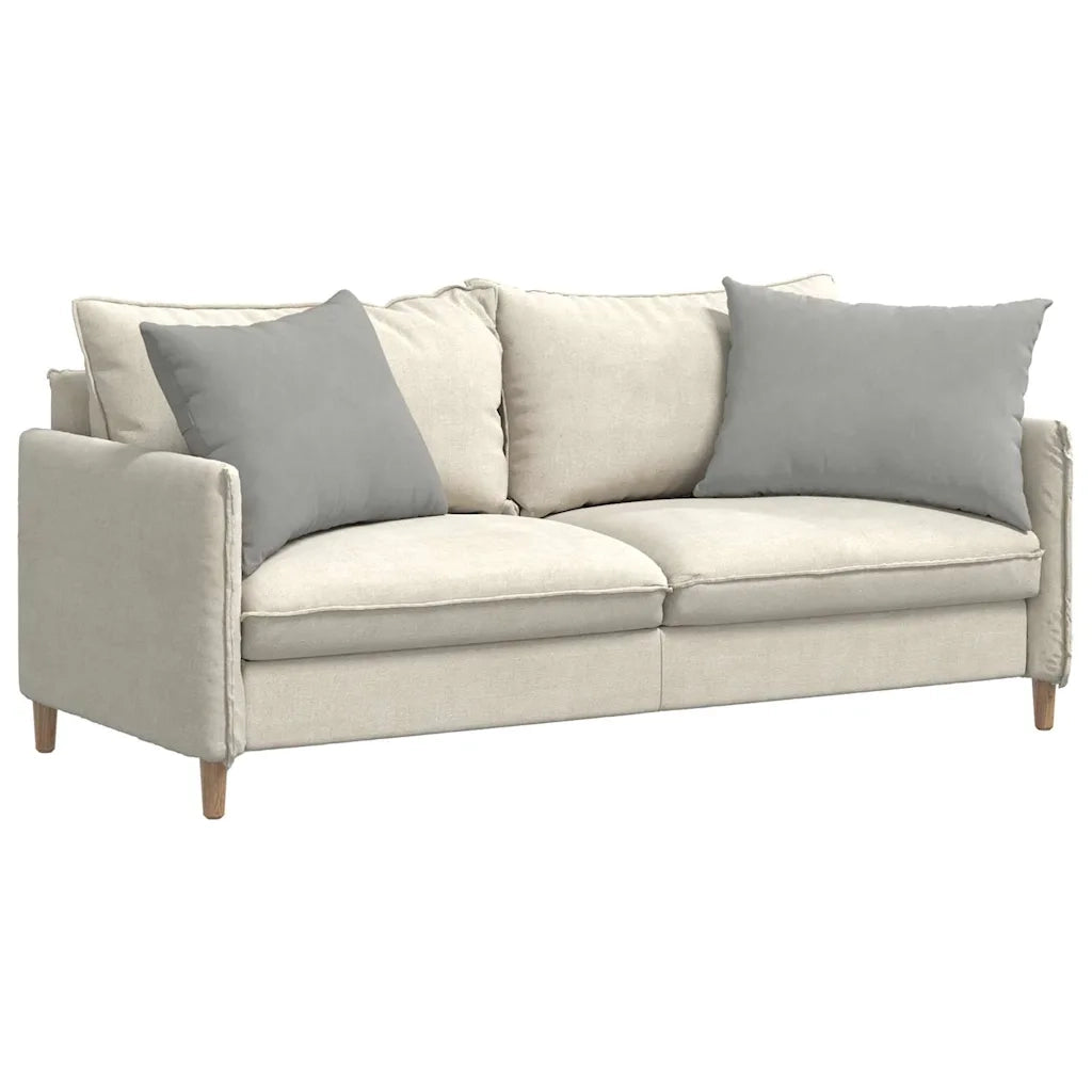 Cuscini da Divano 2 pz | Cuscini per sedie Grigio chiaro 70 x 50 cm Tessuto