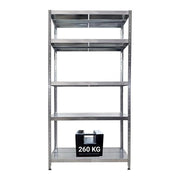 Scaffale in metallo Maciste 120x40x195 cm