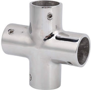 Fitting a Laskruis per 25 mm - Acciaio Inossidabile 316 - Anticorrosivo - Accessorio per Barche - Duraturo - Imbottigliato - Connettere tubi