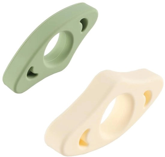 Supporto per libri - 2 pezzi - Silicona - Sostegno per indice - Supporto per copertina - Accessorio per lettura - Comodo e duraturo - Supporto per libri