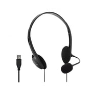 VULTECH CUFFIE E MICROFONO CON FILO USB CON ARCHETTO REGOLABILE VULTECH HS-03