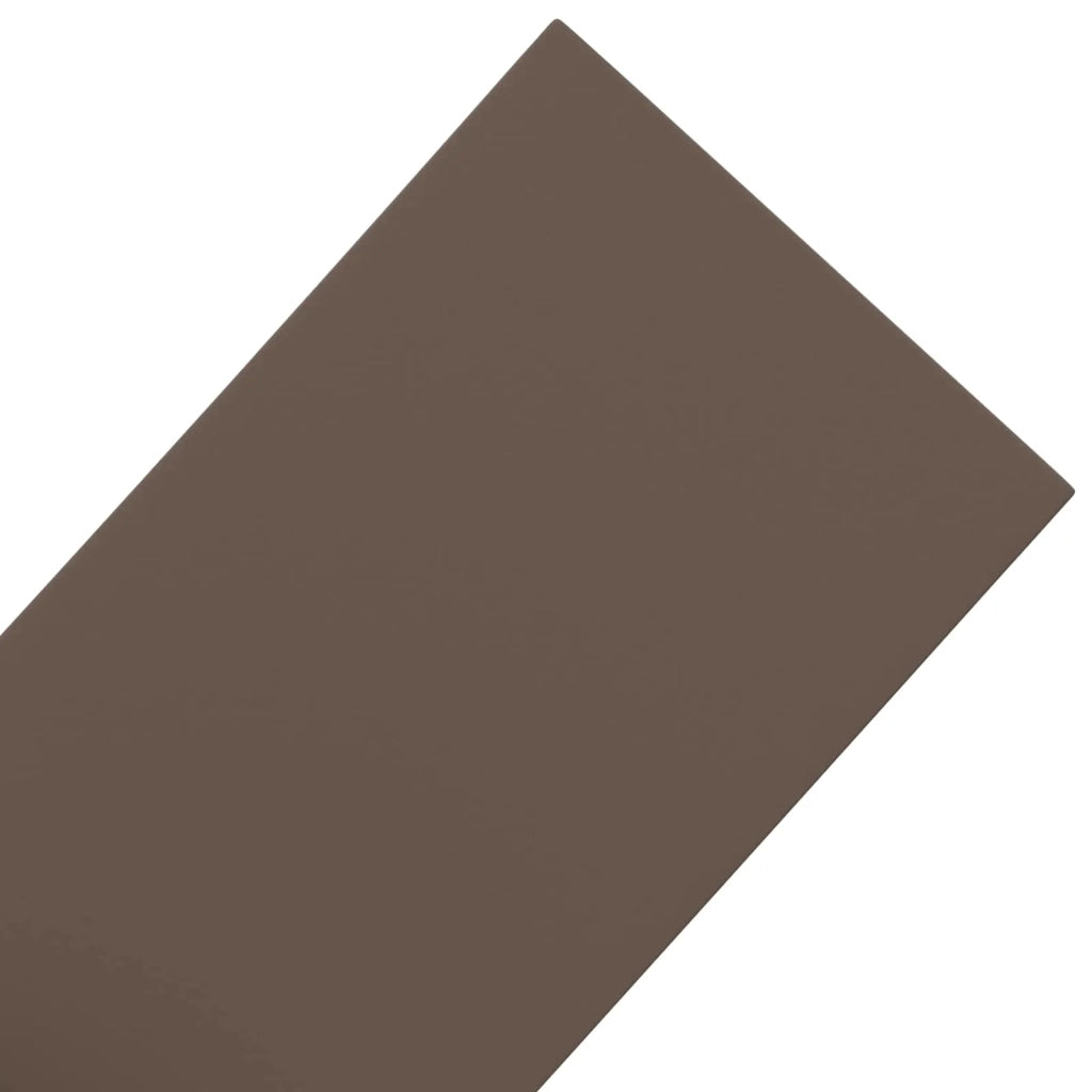 Bordatura per giardino 25 m 20 cm PE Marrone 42036853