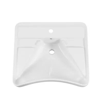 Lavabo sospeso per disabili 66 cm ergonomico con poggia gomiti