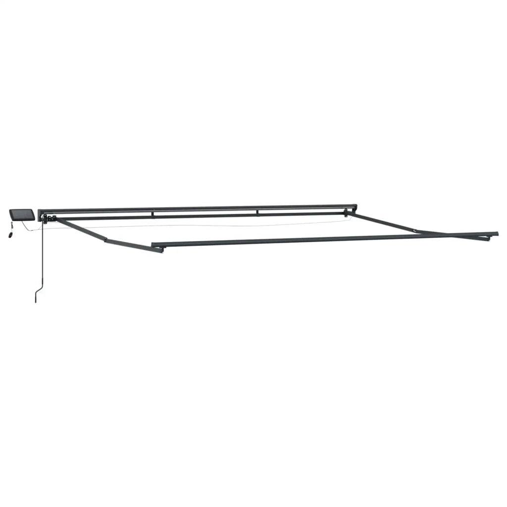 Cornice per Tenda Manuale con LED 5 × 3,5 m 3426450